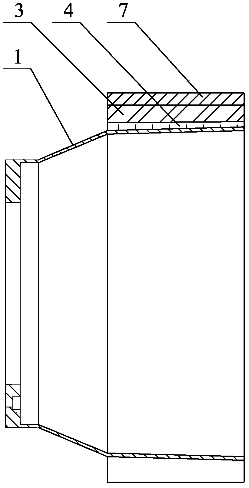 Finish machining method of direct lathe machining of optical collecting mirror in EUV (extreme ultra-violet) lithography light sources