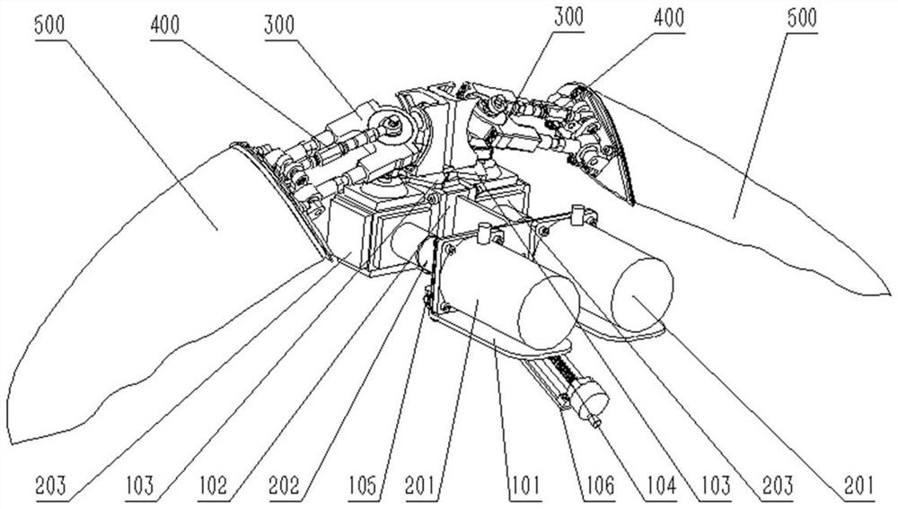 A sea lion-like front fin propulsion device