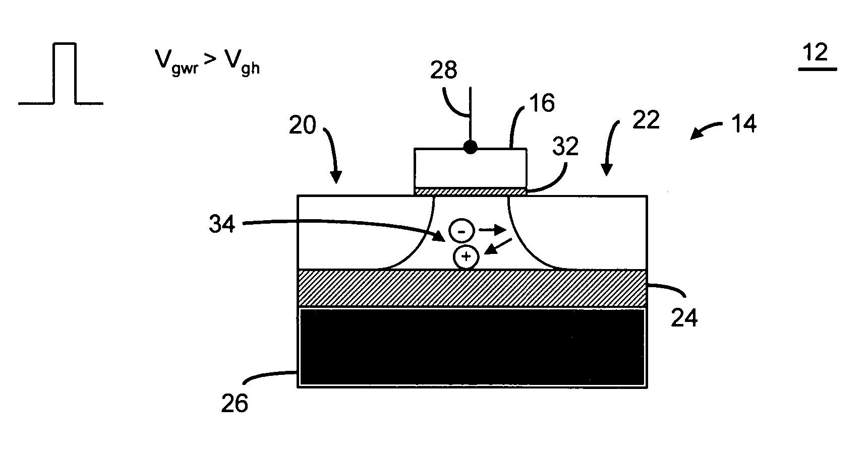 Method and apparatus for varying the programming duration and/or voltage of an electrically floating body transistor, and memory cell array implementing same