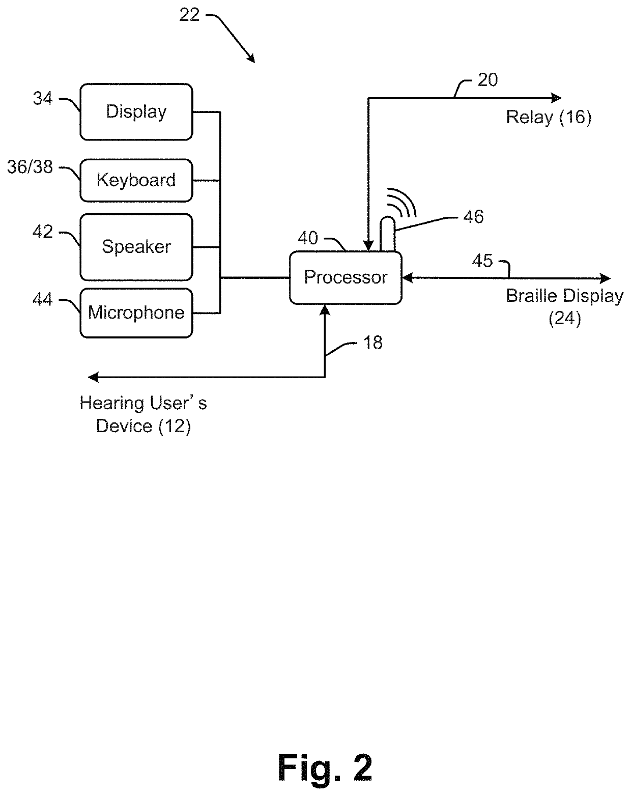 Captioning system and method for the vision impaired