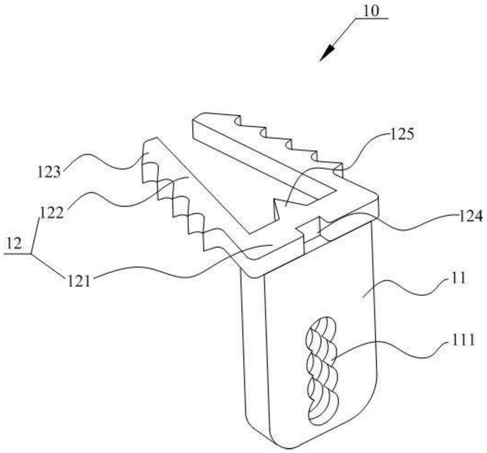 A modular pressurizable nail-pile fusion device