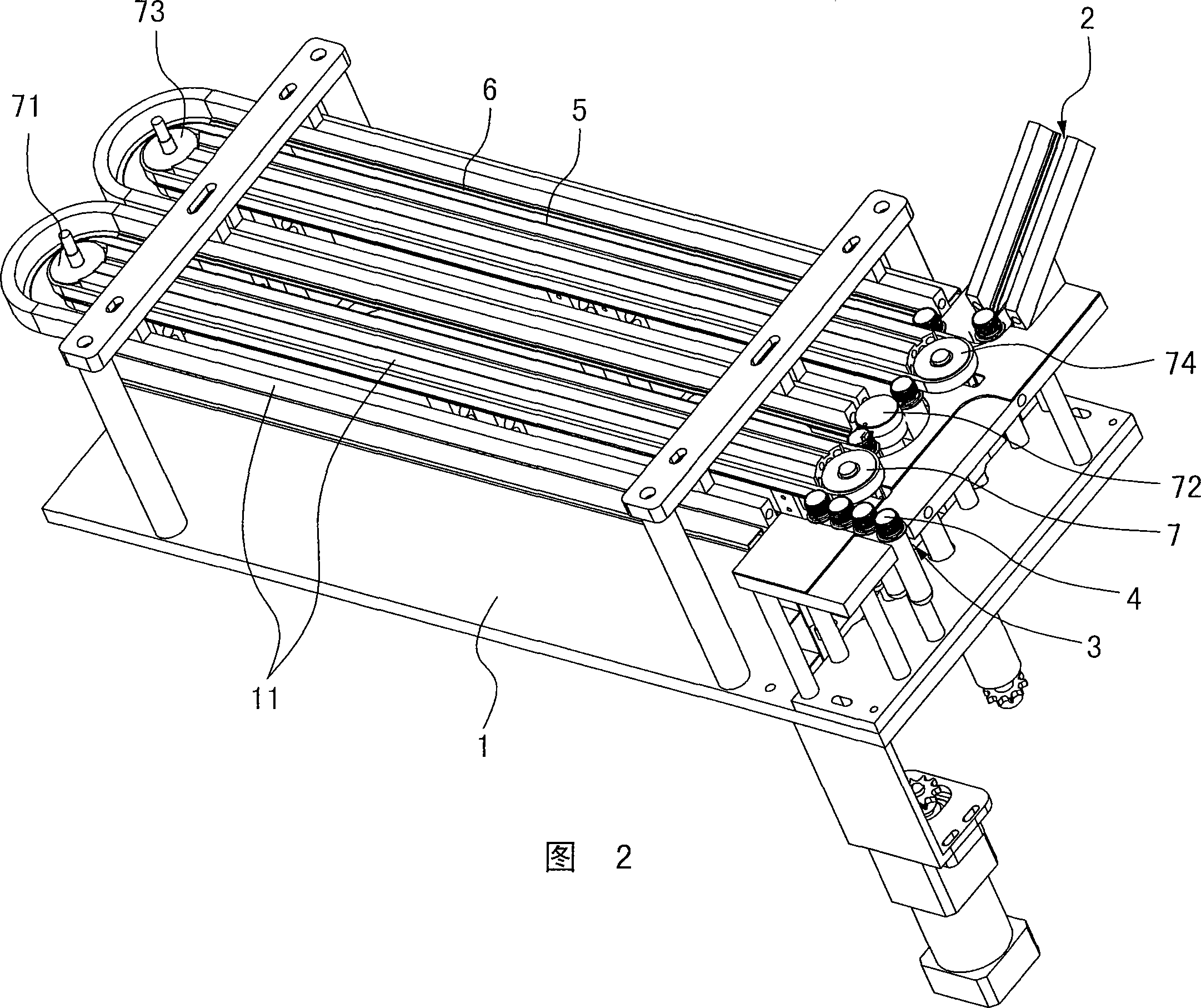 Multiple bend circuit friction conveying  plastic bottle tube heater