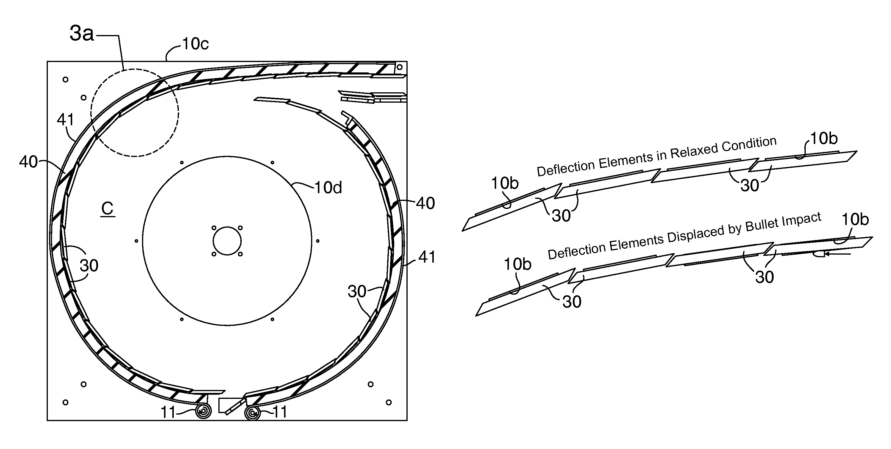 Projectile containment system