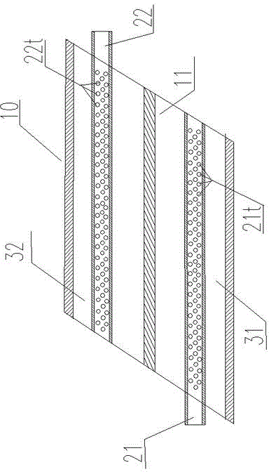 Laterally-open through groove silencer