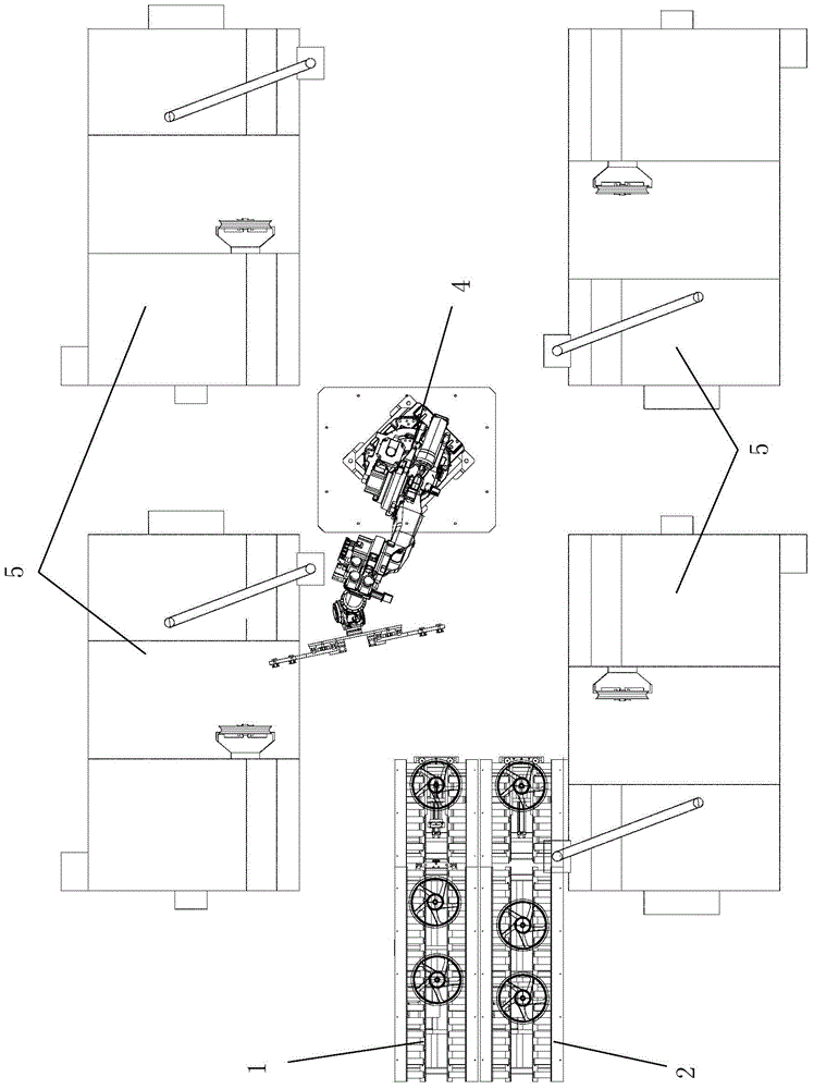 Automatic hub processing equipment and method for automatically processing hub