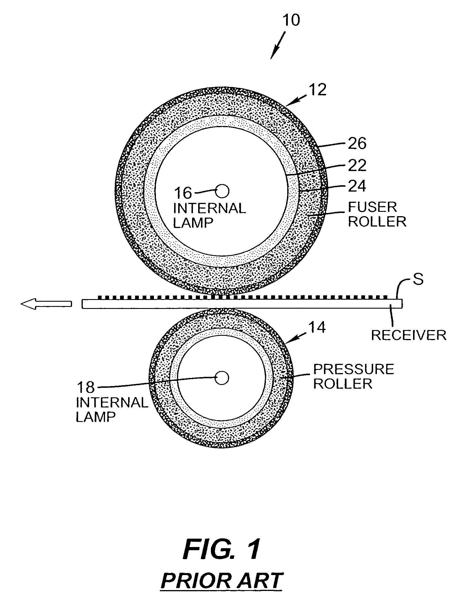 Variable power fuser external heater