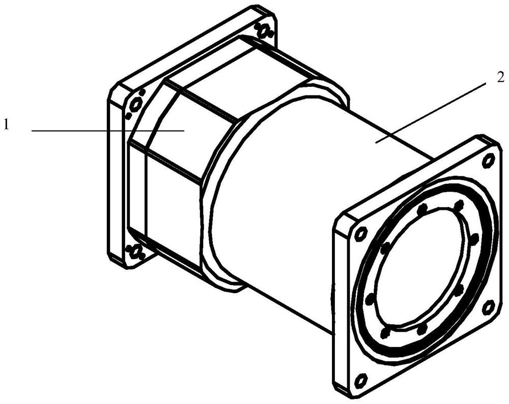 Telescopic cooling liquid conveying device