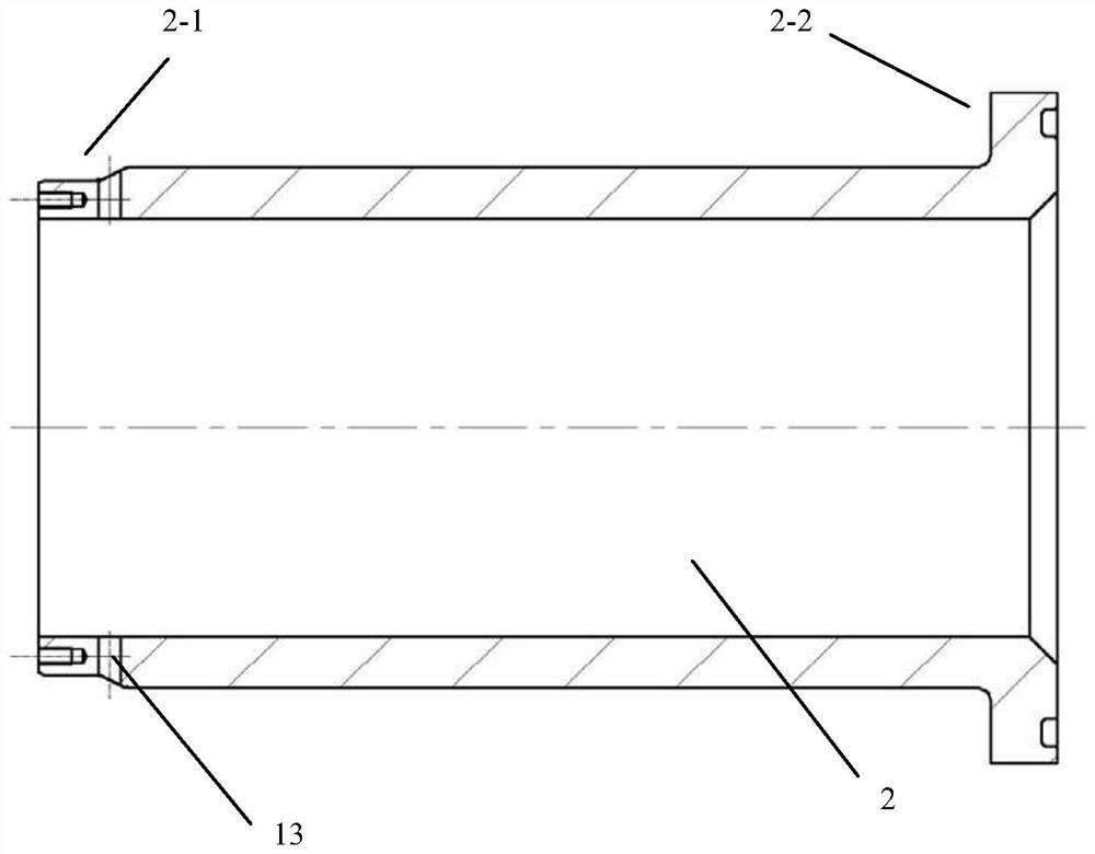 Telescopic cooling liquid conveying device