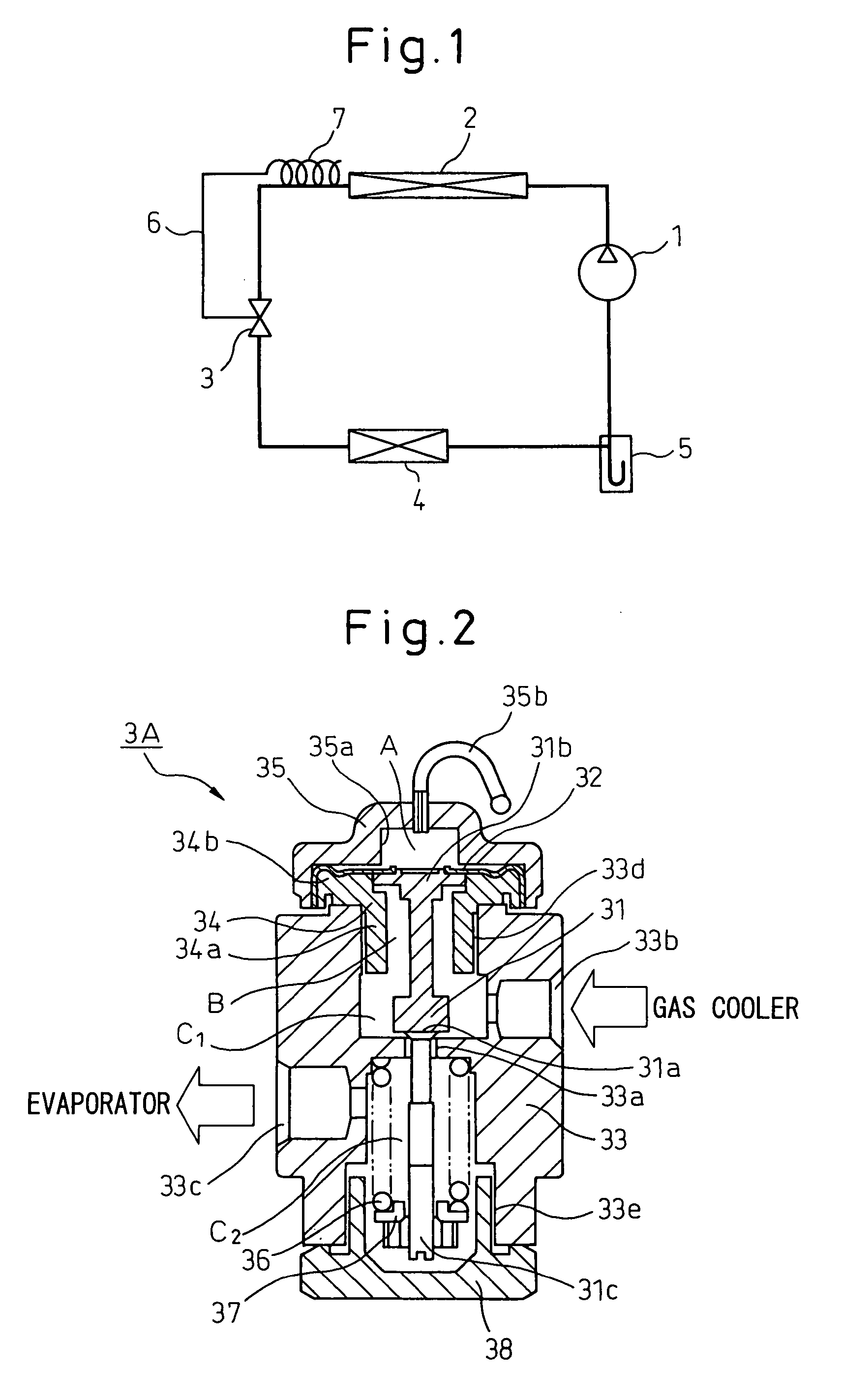 Expansion valve for refrigerating cycle