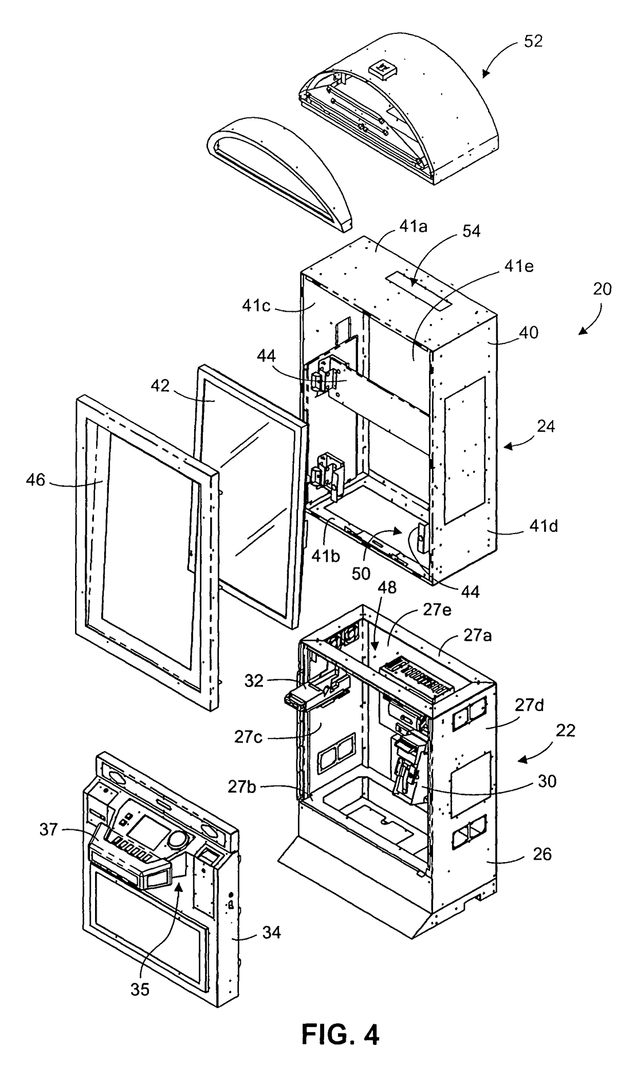 Modular gaming machine