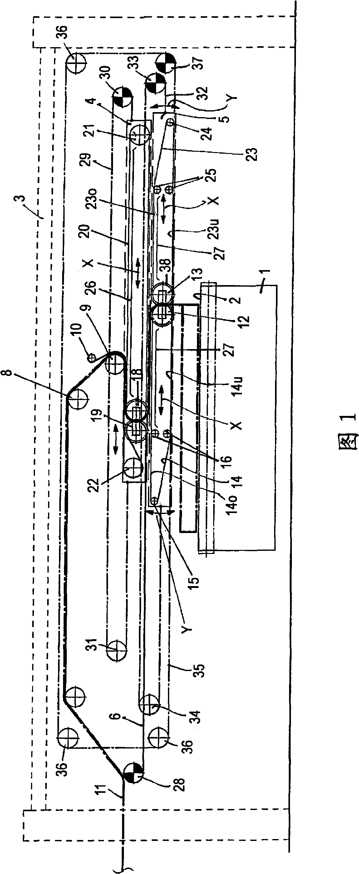 Fleece-laying apparatus