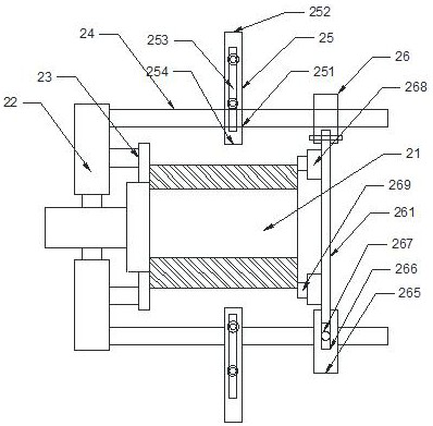 A grinding process for the inner wall of an oil-free vacuum pump cylinder