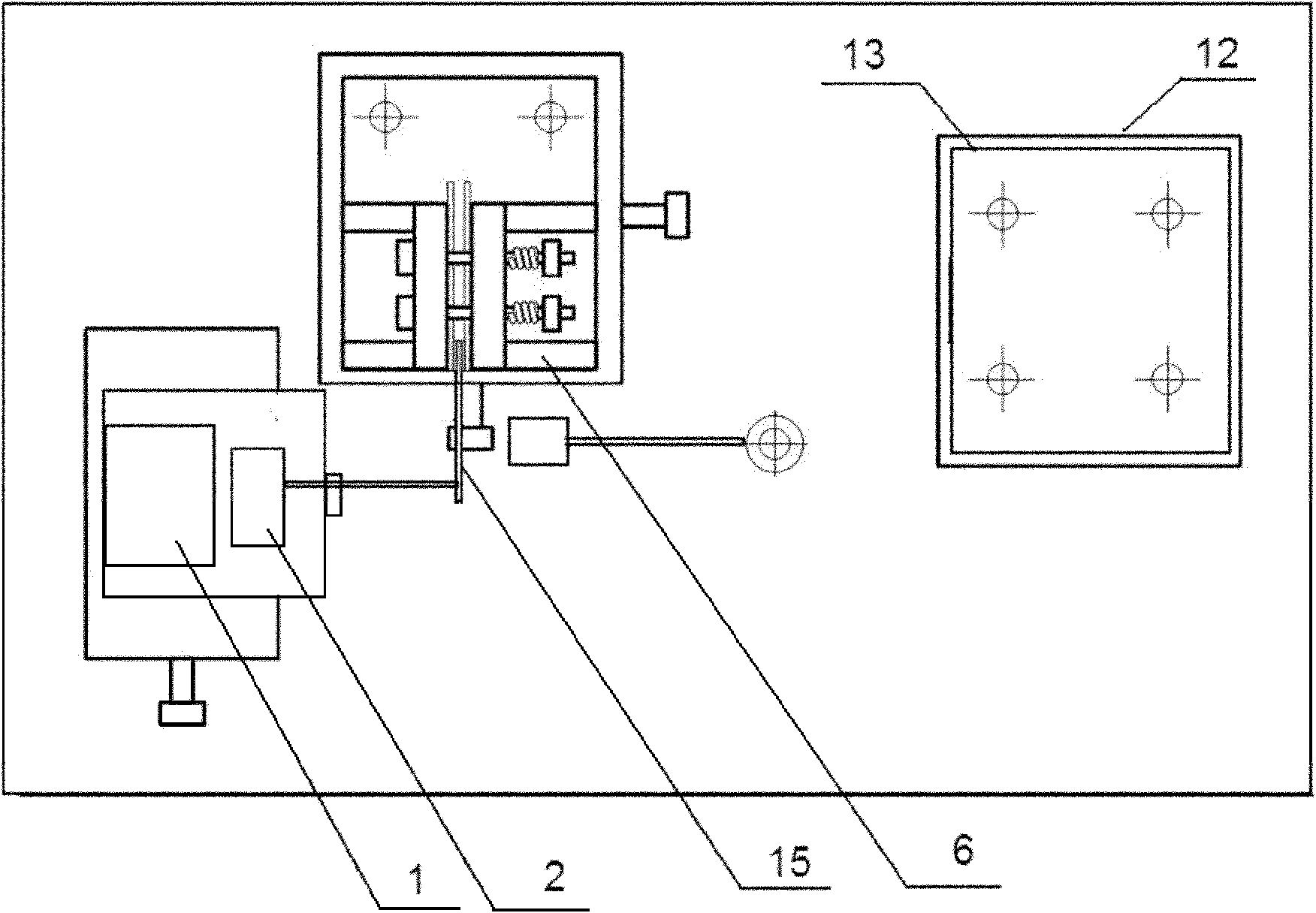 Device for testing comprehensive mechanical and electrical properties of ionic polymer-metal composite (IPMC)