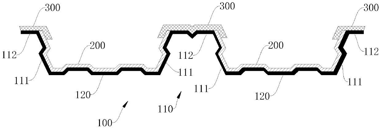 Radiation refrigeration building material and preparation method thereof