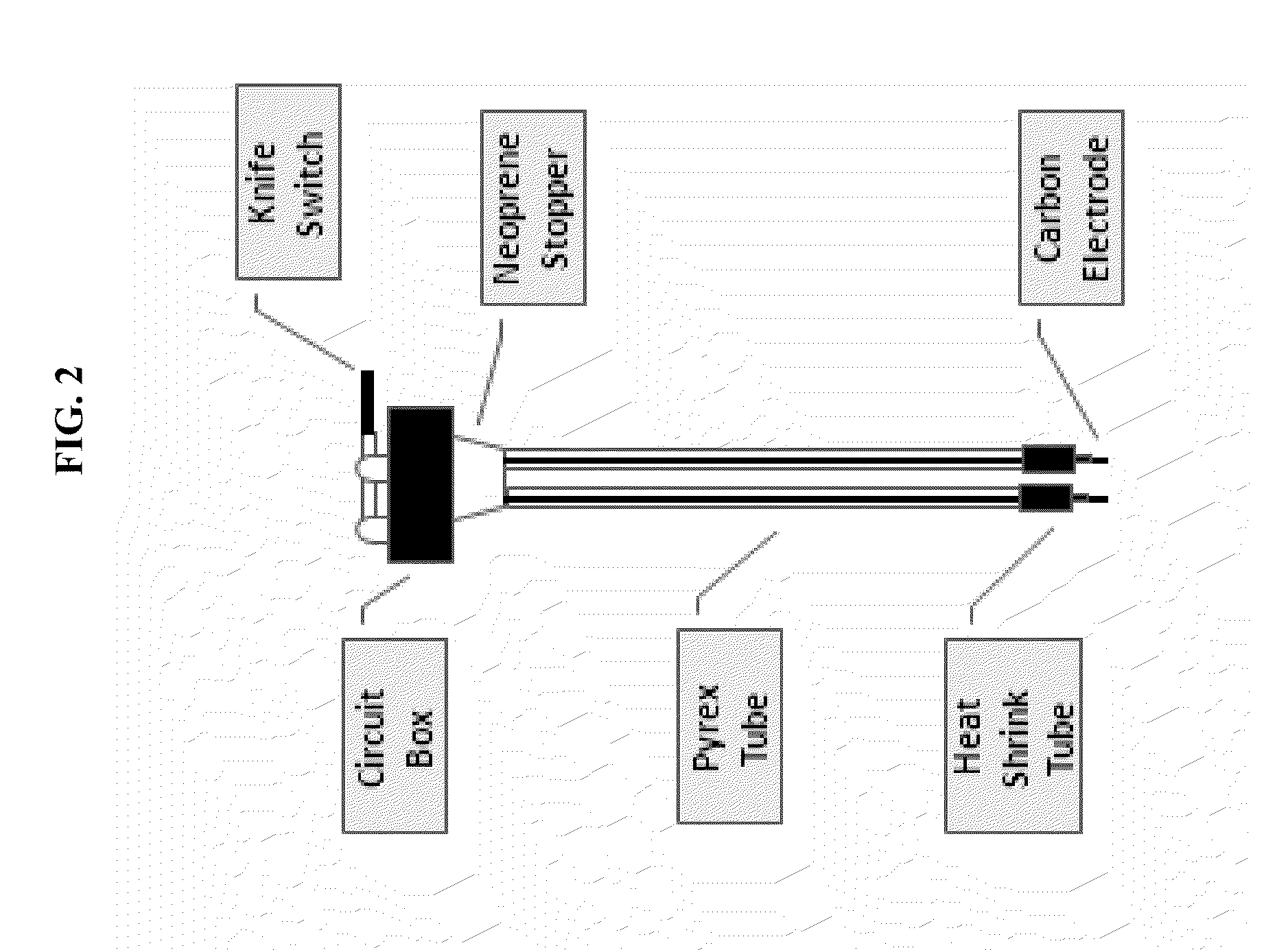 Device for accelerated aging of wine