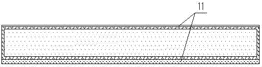 First etched and then packaged packaging structure with single chip reversedly installed and base islands exposed and preparation method of structure