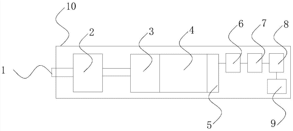 A scalpel system with a detector