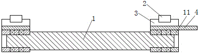 Pressure shaft adjusting mechanism of steel plate rounding machine