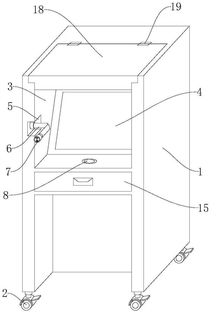 Information display device based on big data