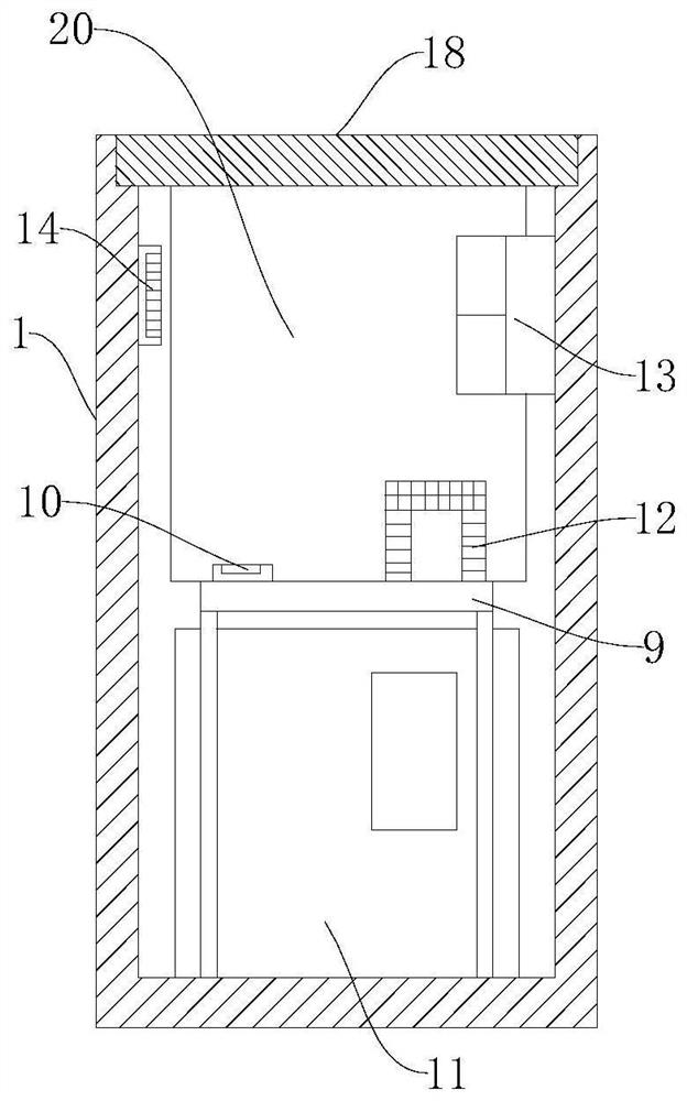 Information display device based on big data