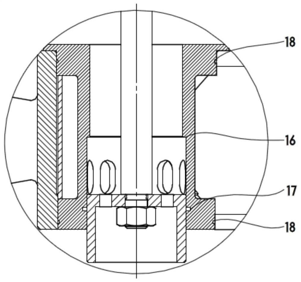 Sleeve type automatic control return valve