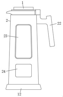 Intelligent voice water cup capable of automatically controlling temperature and replacing tooth function