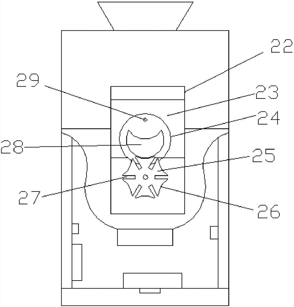 Quantitative feeding device for pets