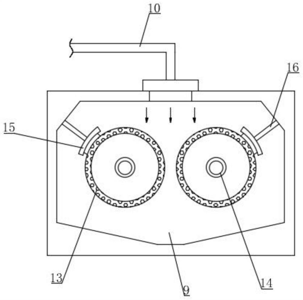 An urban underground drainage pump with sewage interception function