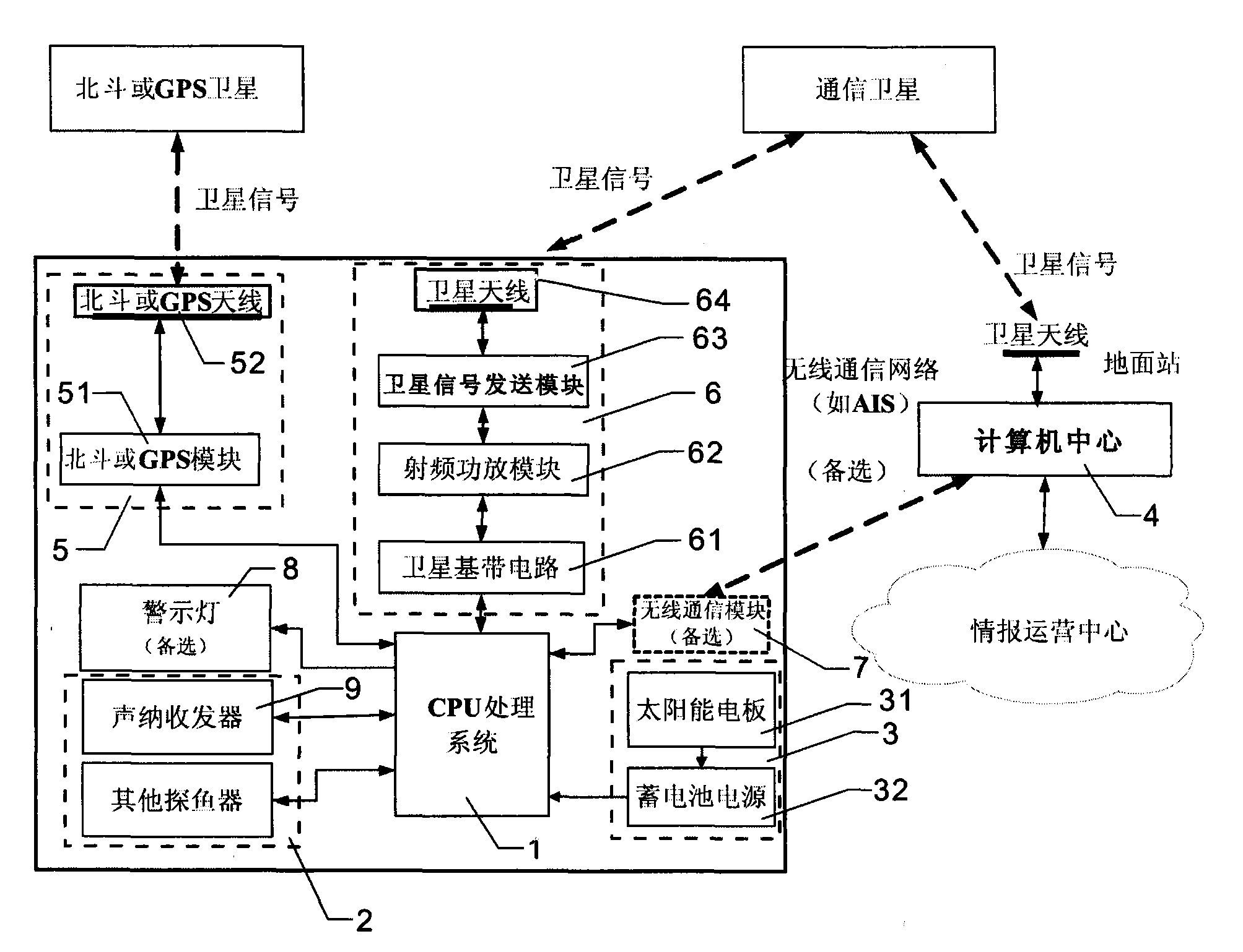 Fish stock remote detecting method and system and marketing method for information obtained through fish stock remote detection