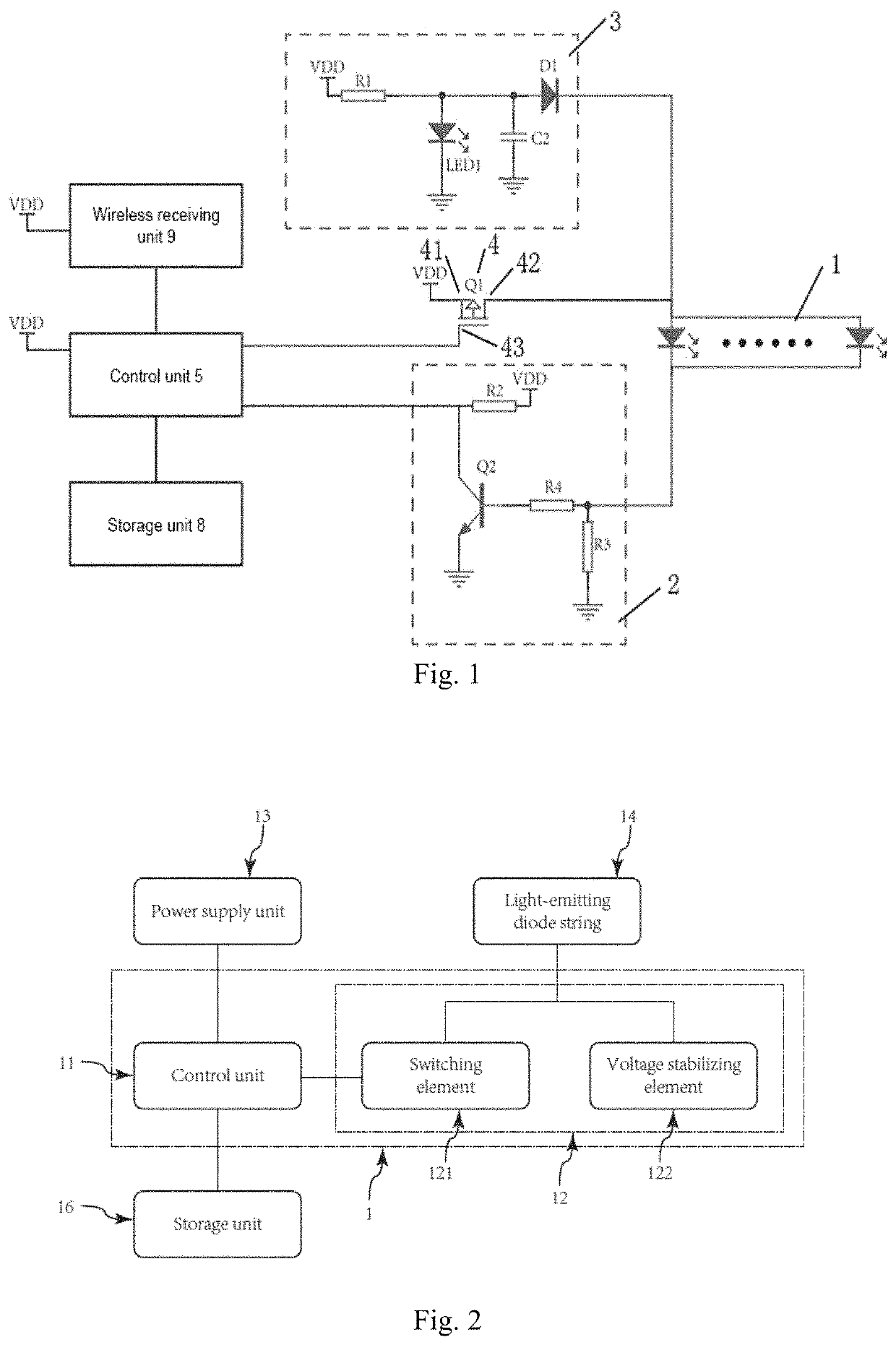 Drive control system for light-emitting diode string