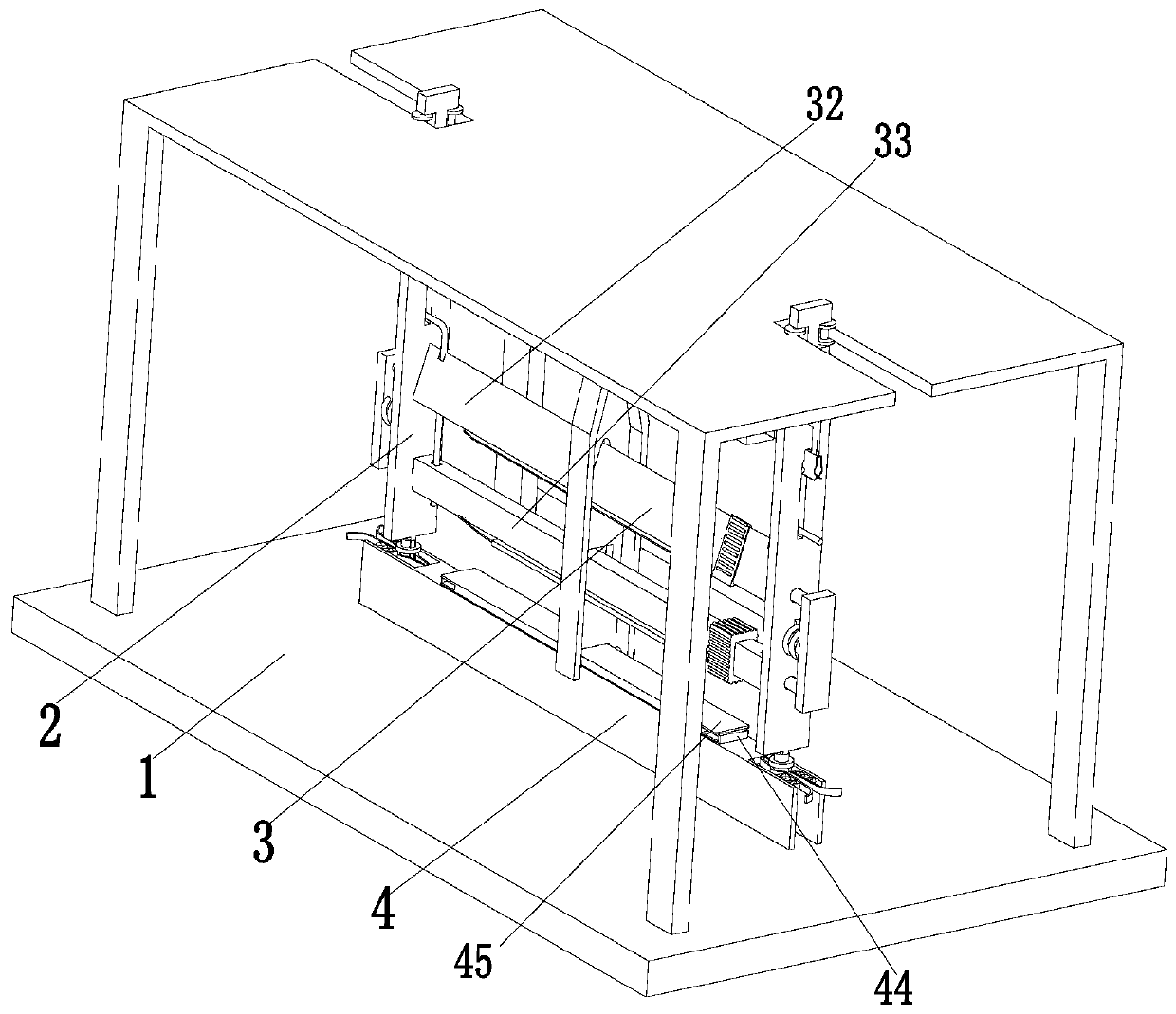 Auxiliary processing device for automobile swing arm and swing arm thereof