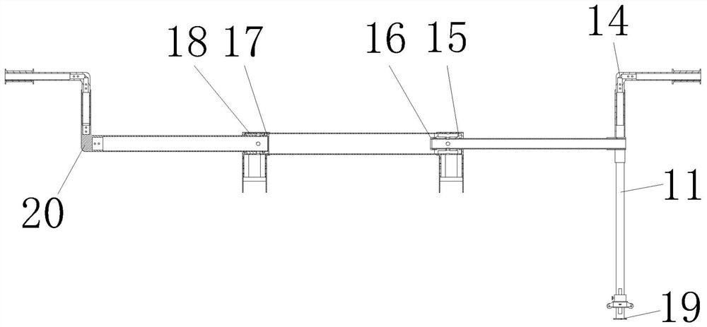 Telescopic frame