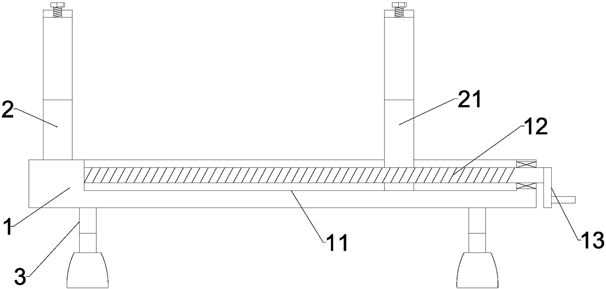 Movable, stable and dual-purpose clamping type pipe machining device