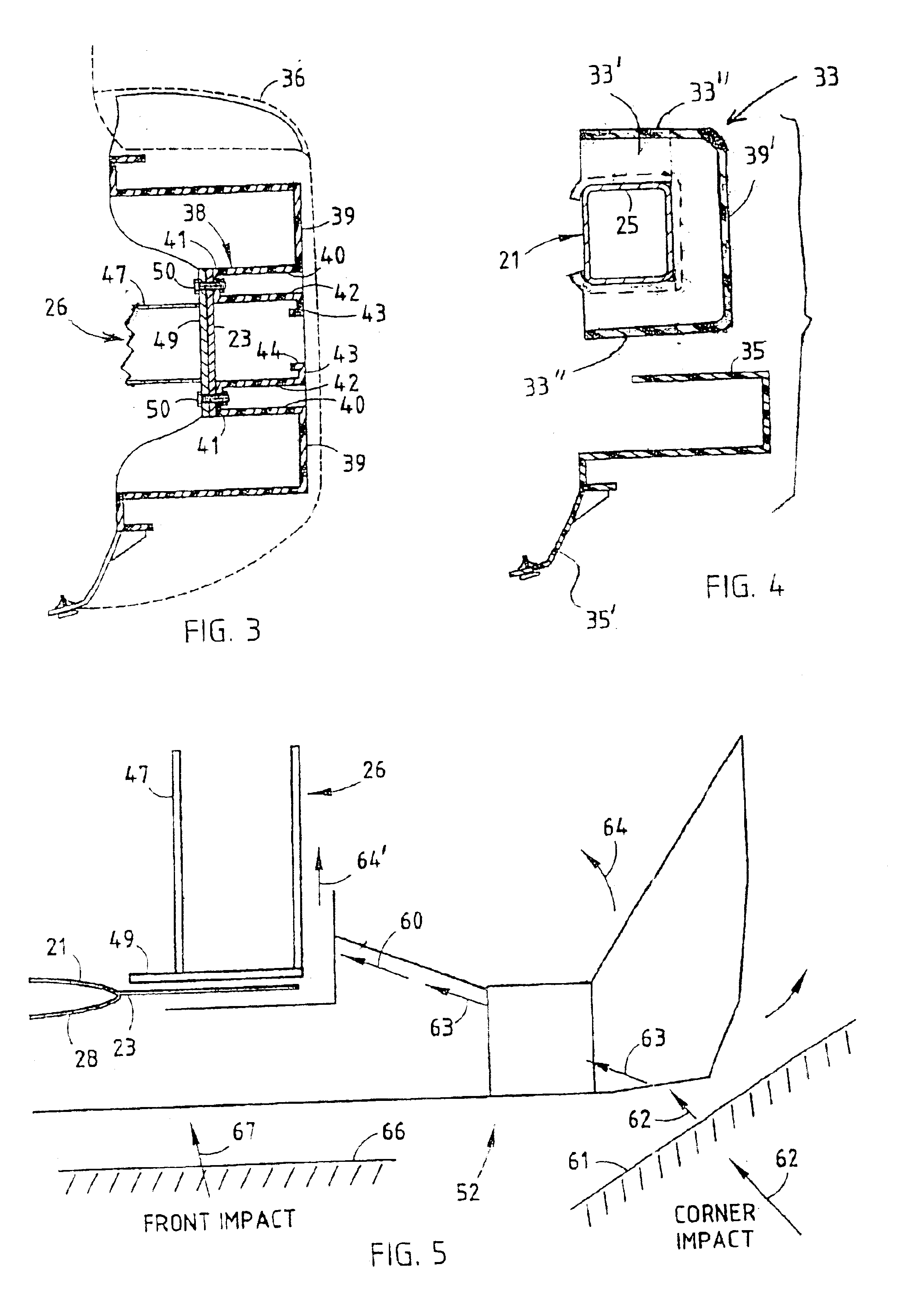 Bumper with integrally formed energy absorber