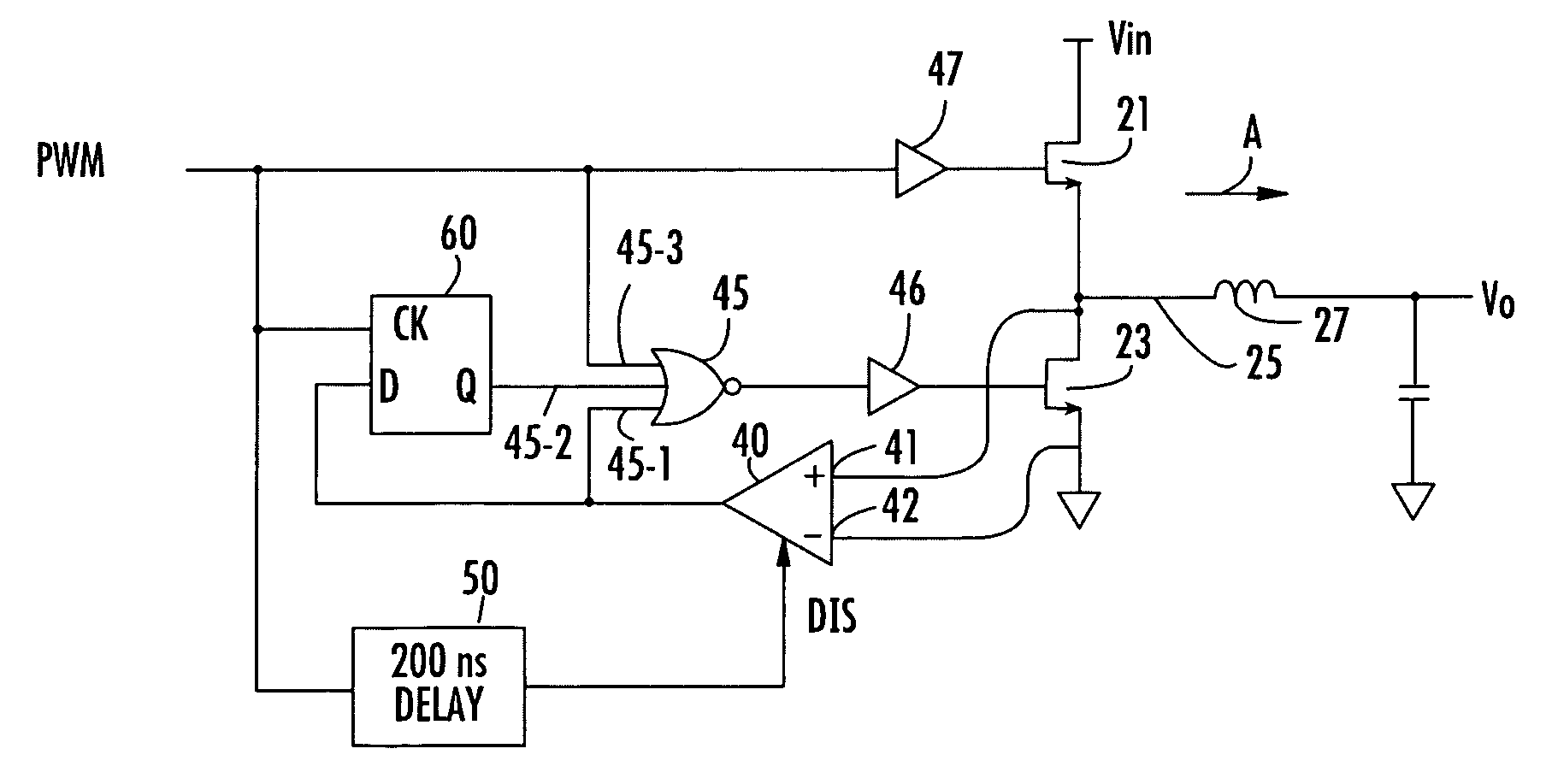 Method and apparatus for preventing boosting system bus when charging a battery