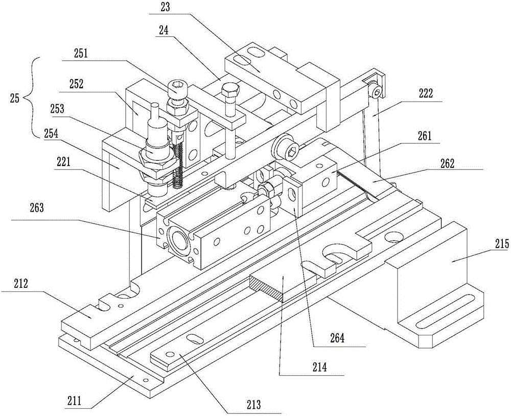 Full-automatic pulling tape opening cut-off machine