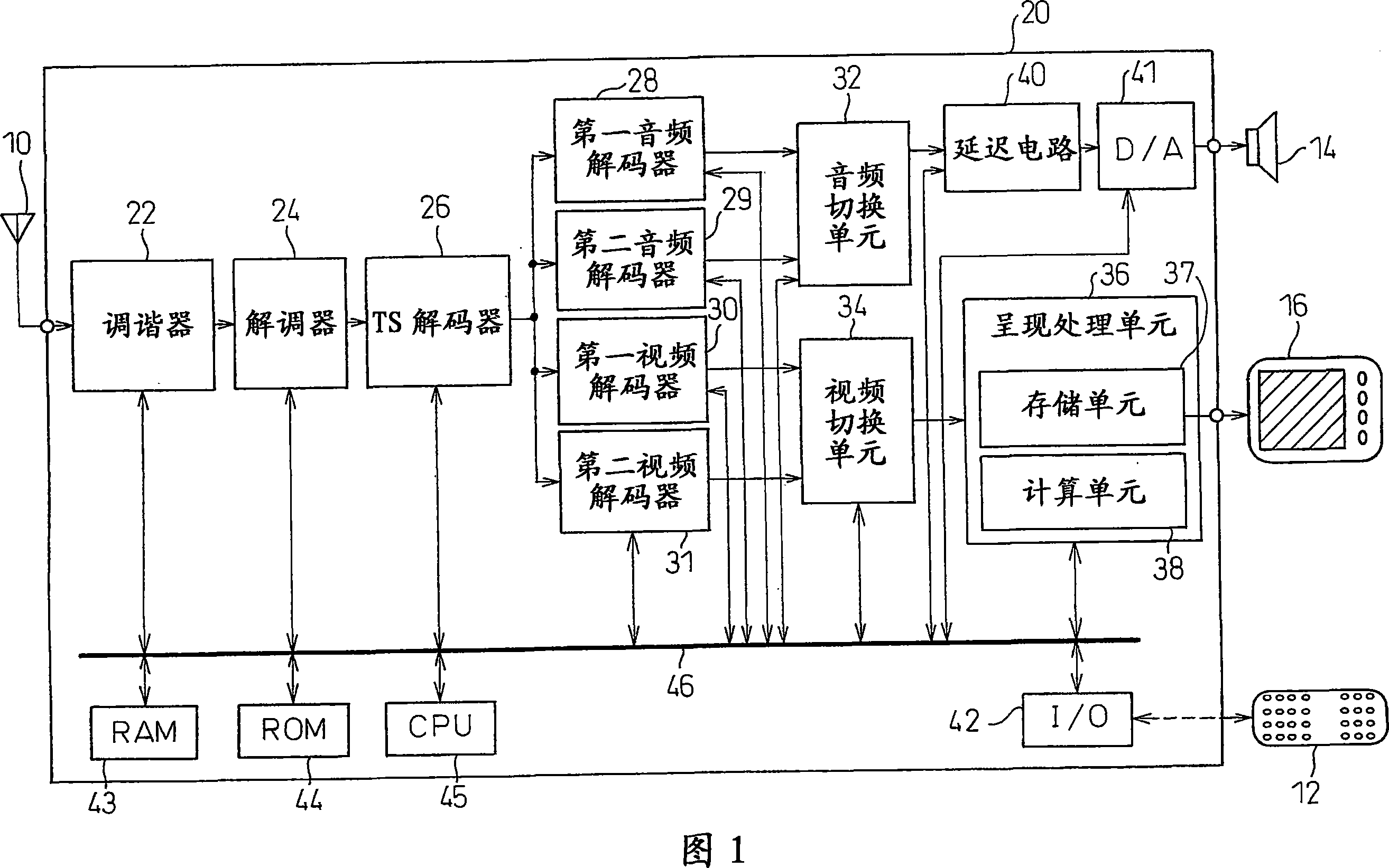 Digital broadcast receiving apparatus and program display method