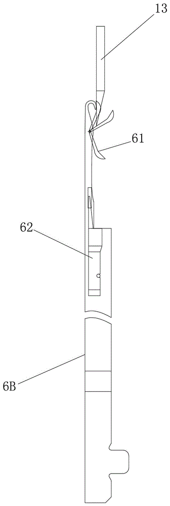 Vertical loop-transferring jacquard control mechanism of round knitting machine