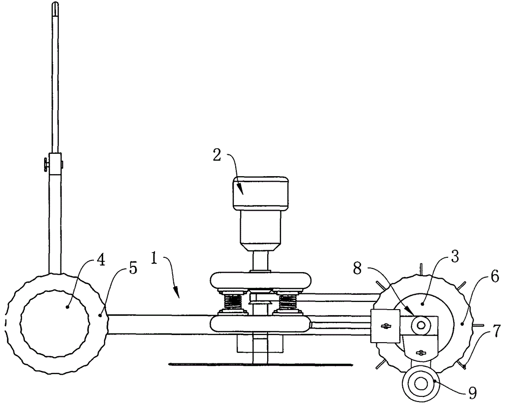 Antiskid mower