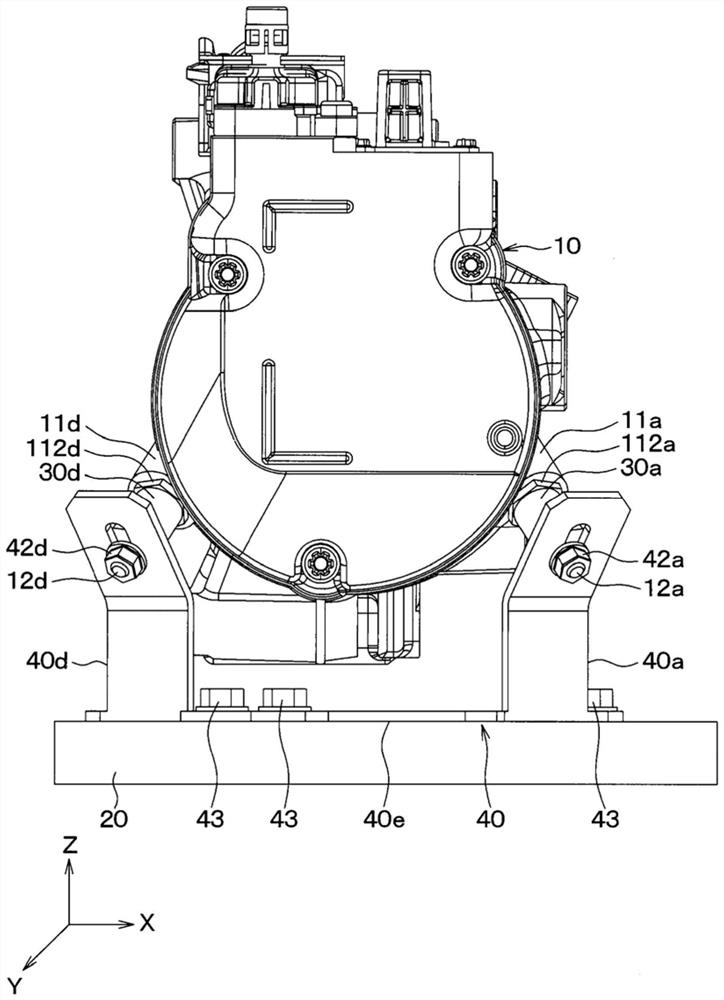 Vibration isolating device