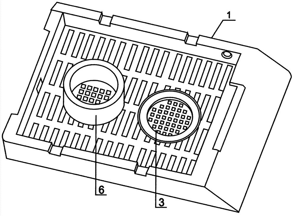 Multifunctional pathological tissue embedding box