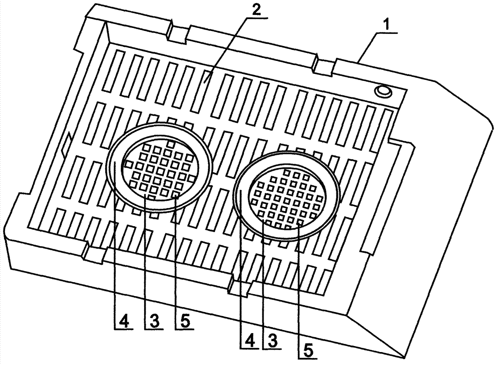 Multifunctional pathological tissue embedding box