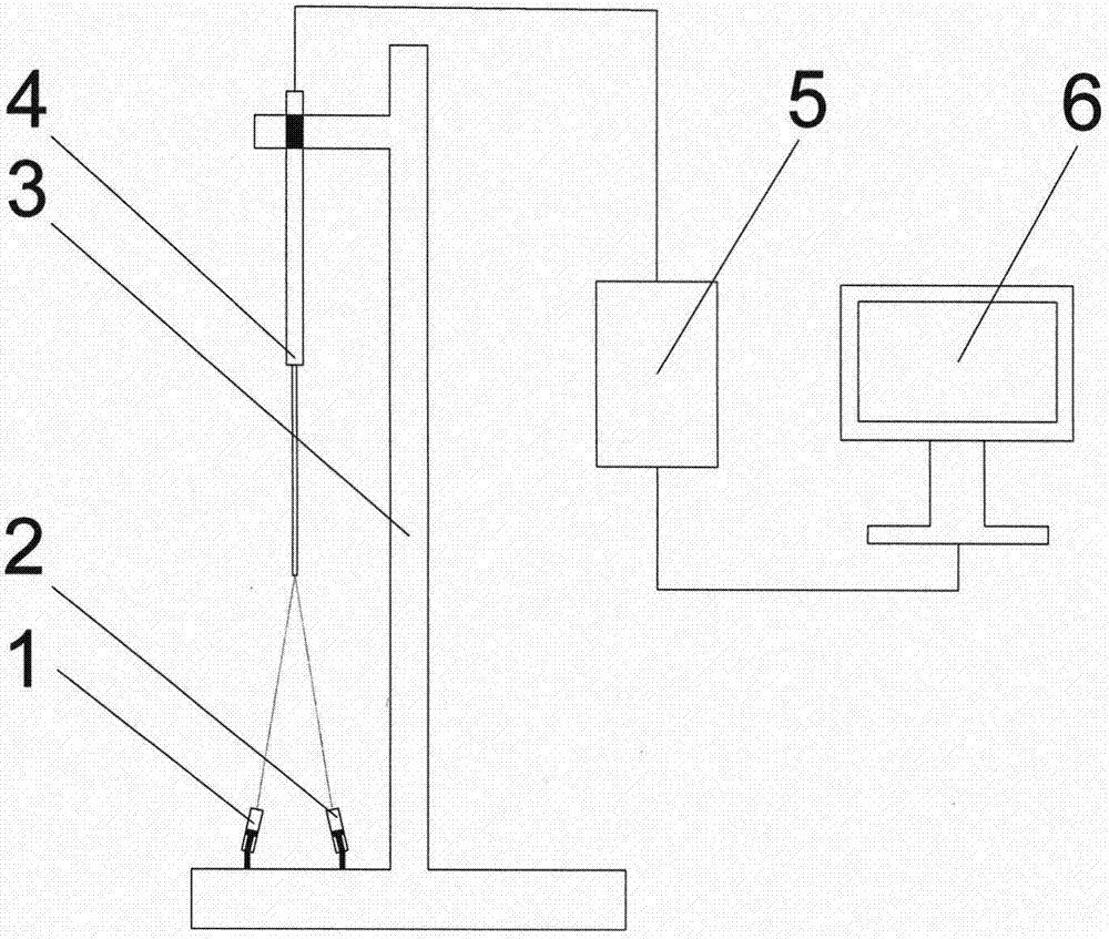 Device for measuring thermal response time of thermocouple