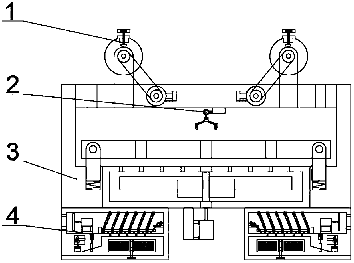 Drying treatment device for spinning