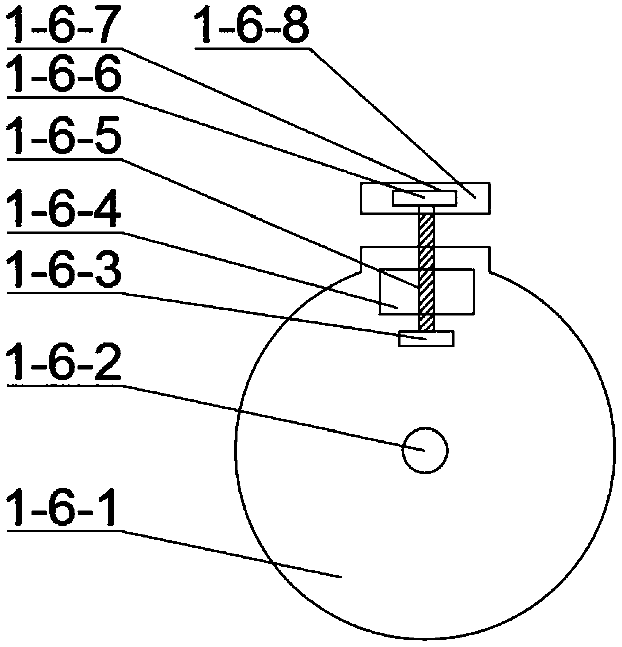 Drying treatment device for spinning