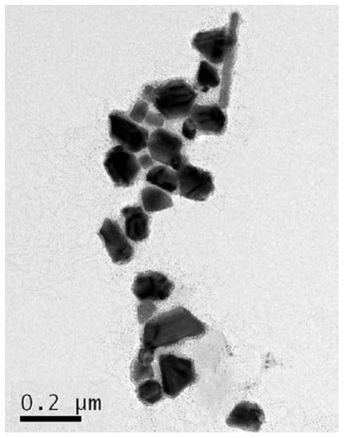 A kind of preparation method of regular spherical silver nanoparticles