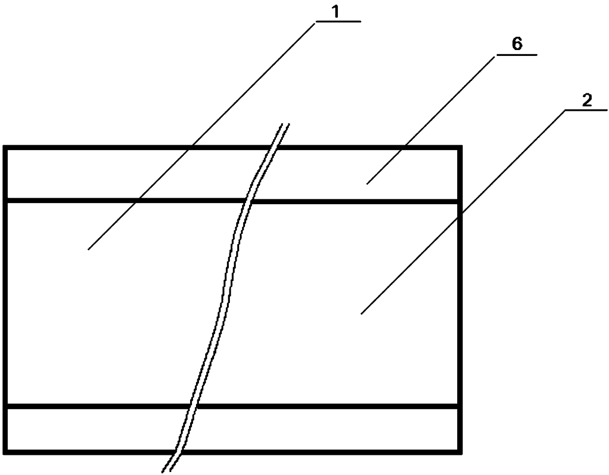 Stone-plastic large-concave arc-shaped internal corner line with wood ribs