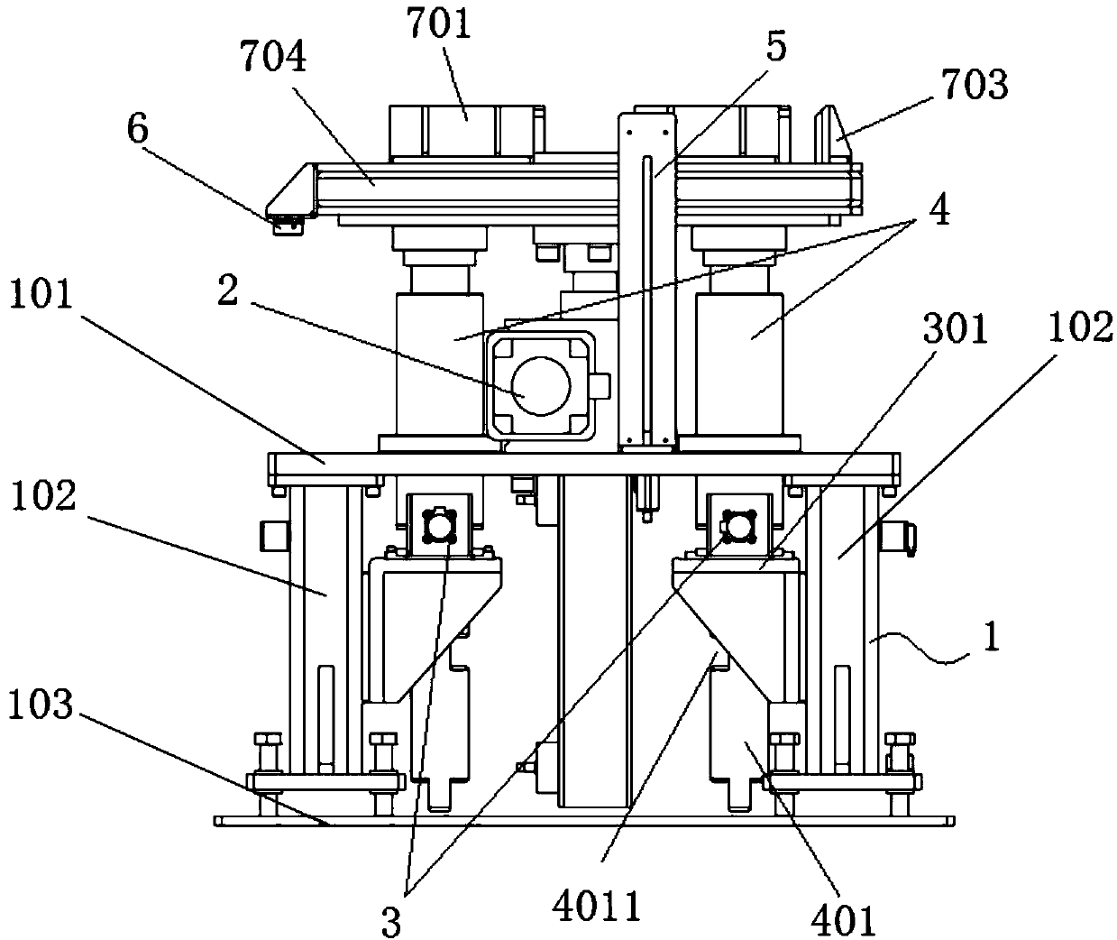 Positioning and lifting system for large structural member