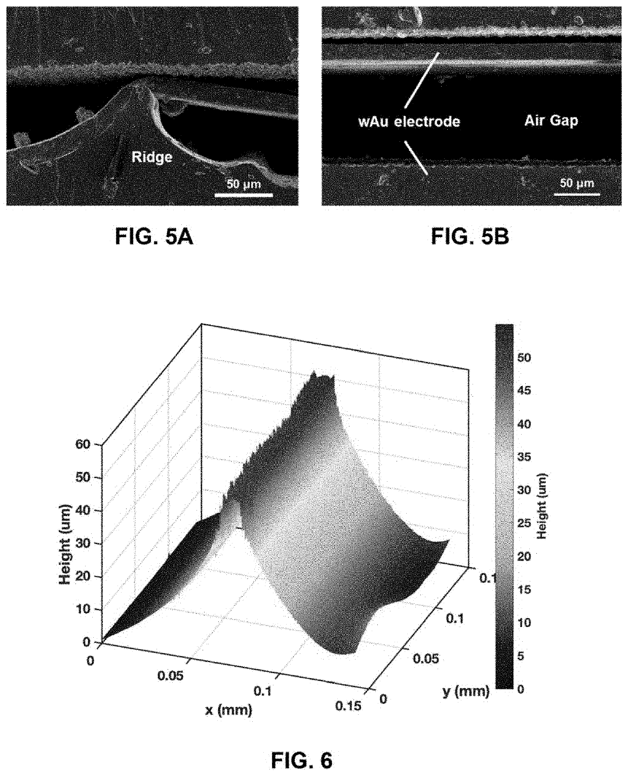 Soft capacitive pressure sensors