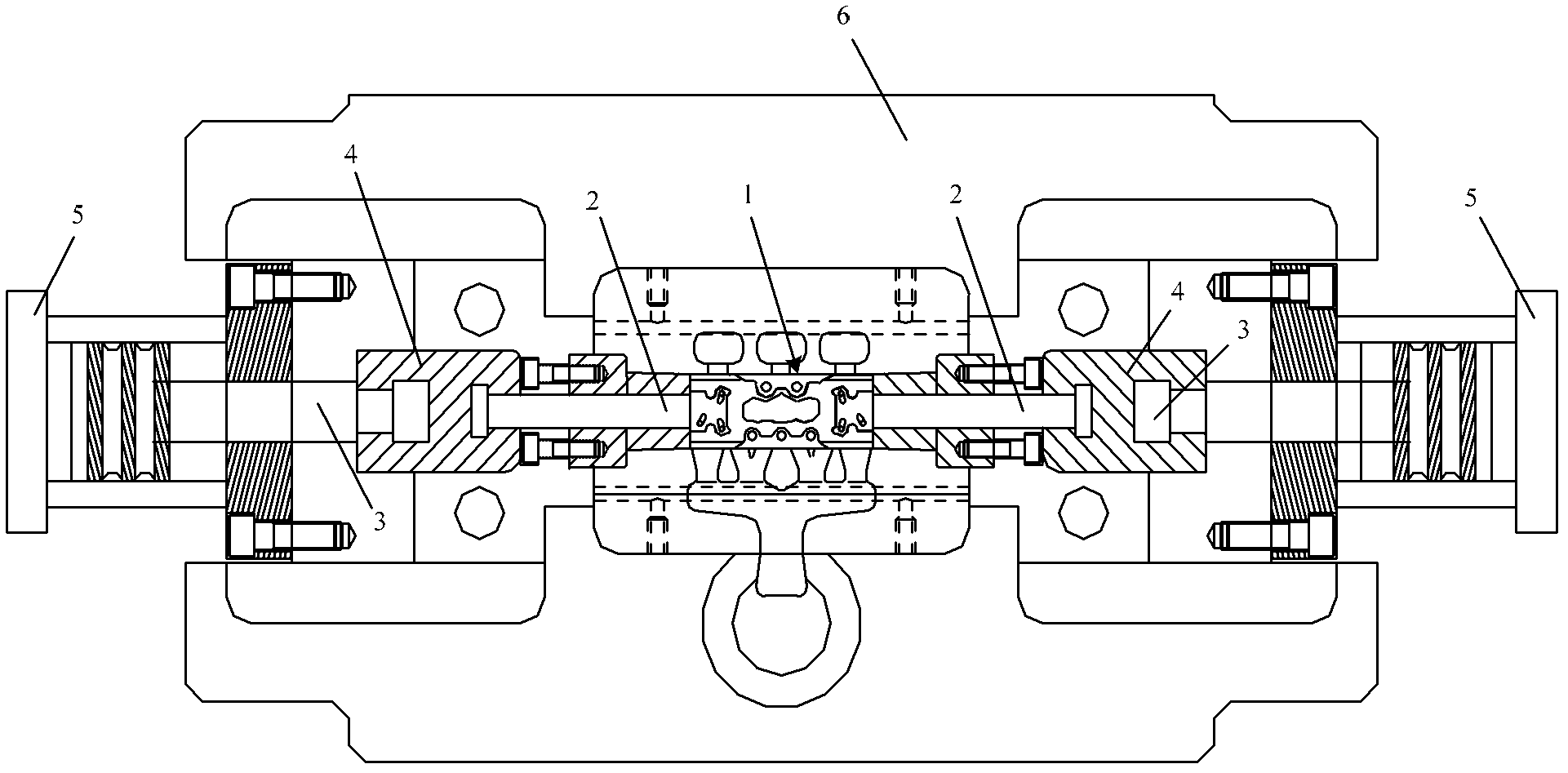 Mould of industrial filter base and using method thereof